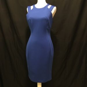 Calvin Klein dress. Royal blue. Size 8.